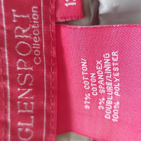 GLENSPORT skirt, size 12, Beige Color, 97% Cotton, 3% Spandex - Picture 7 of 8